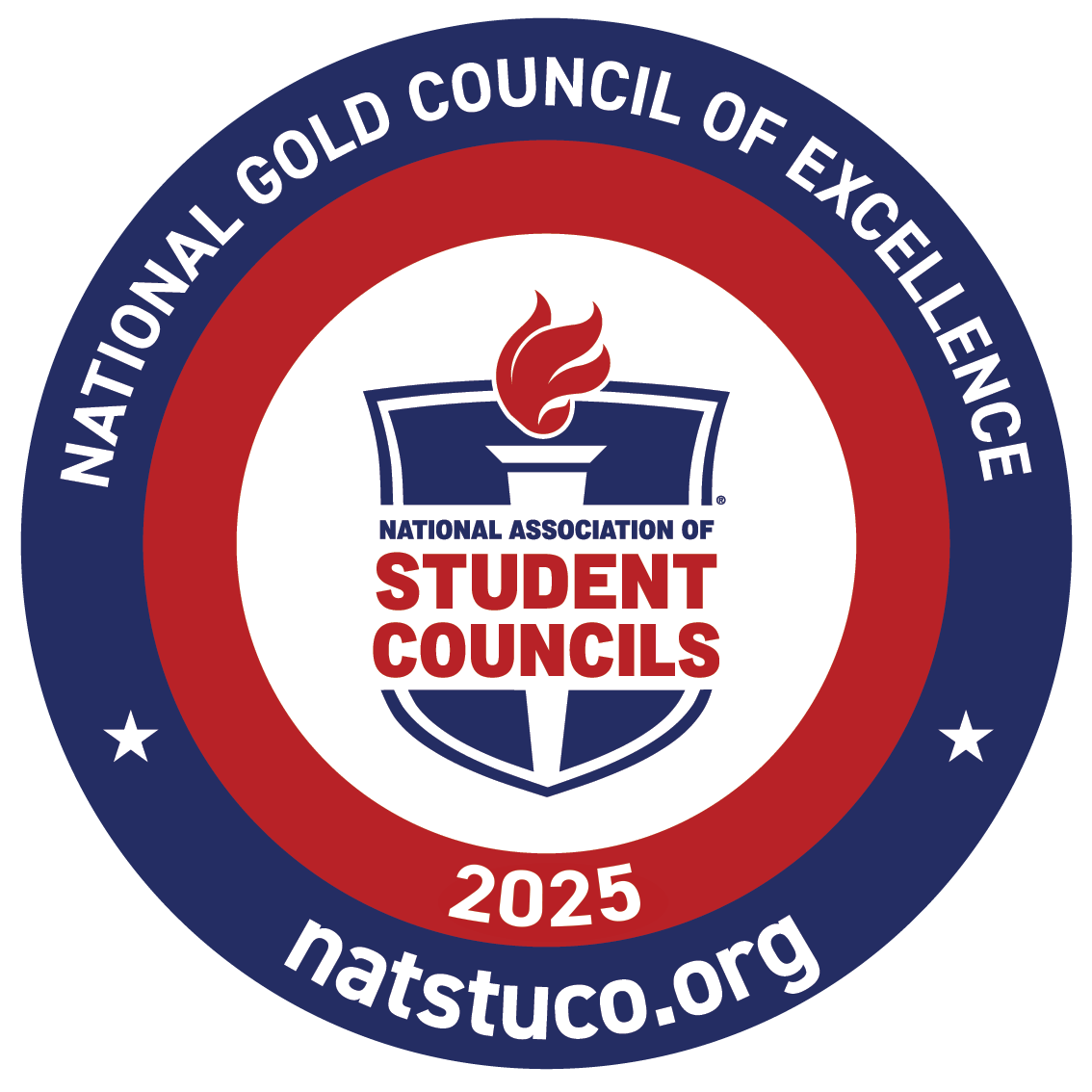 New Trier Student Council for earning the National Gold 